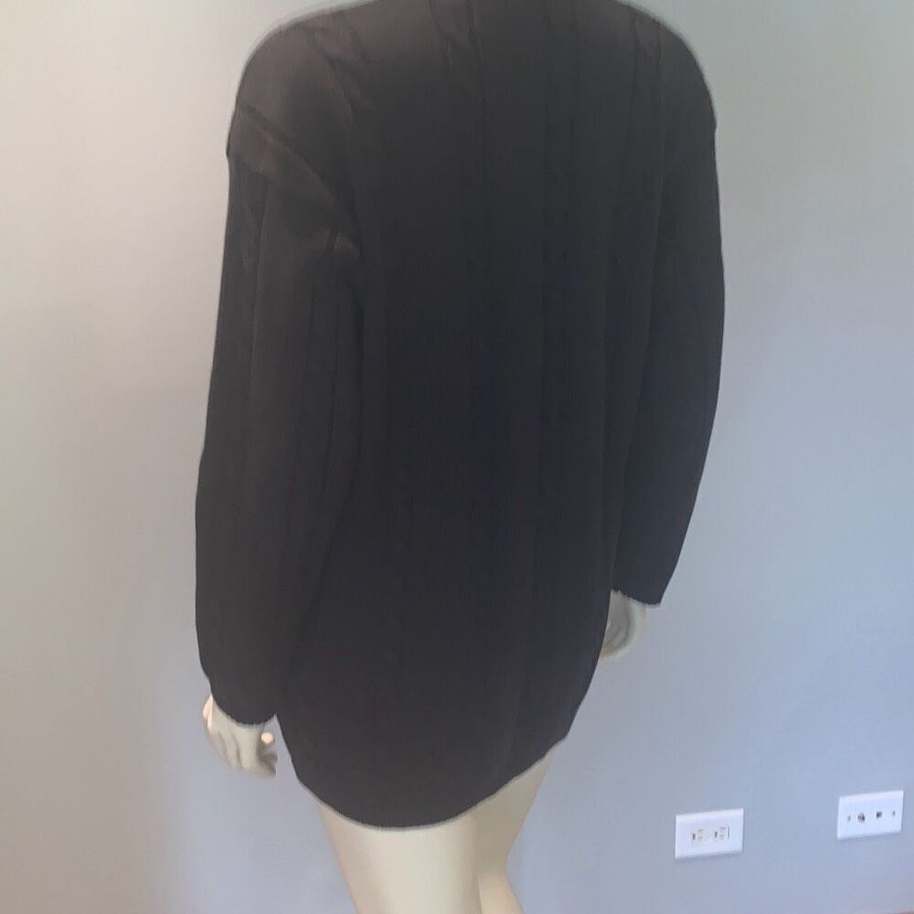 Vintage Jantzen Christmas Santa‎ Holiday Button Down Cardigan Sweater Size XL - Picture 11 of 15